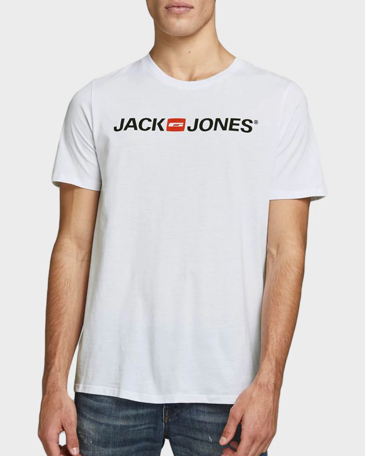 Φωτογραφία προϊόντος: JACK & JONES CLASSIC ΑΝΔΡΙΚΟ T-SHIRT - 12137126 ΑΣΠΡΟ