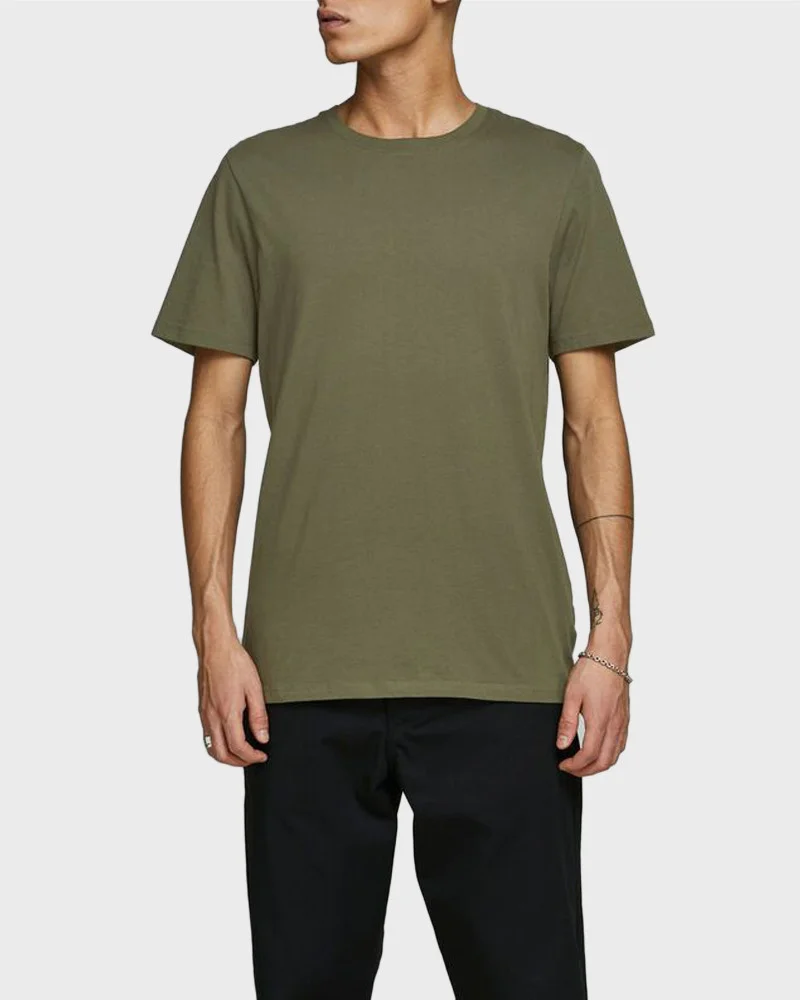 Φωτογραφία προϊόντος: JACK & JONES ORGANIC COTTON T-SHIRT - 12156101 ΛΑΔΙ
