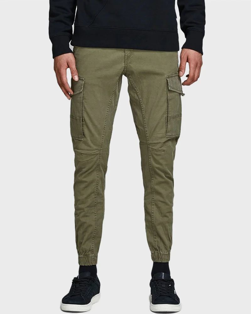 Φωτογραφία προϊόντος: JACK & JONES PAUL FLAKE AKM 542 CARGO PANTS - 12141844 ΛΑΔΙ