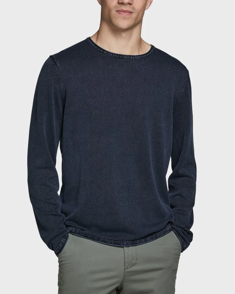 Φωτογραφία προϊόντος: JACK & JONES ΠΛΕΚΤΟ CREW NECK ΠΟΥΛΟΒΕΡ - 12174001 ΜΠΕΖ
