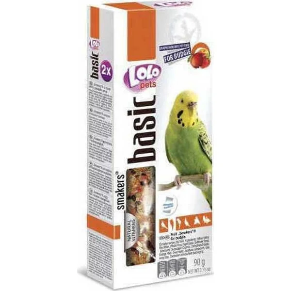 Φωτογραφία προϊόντος: Lolo Pets Sticks παπαγάλων με φρούτα 90gr