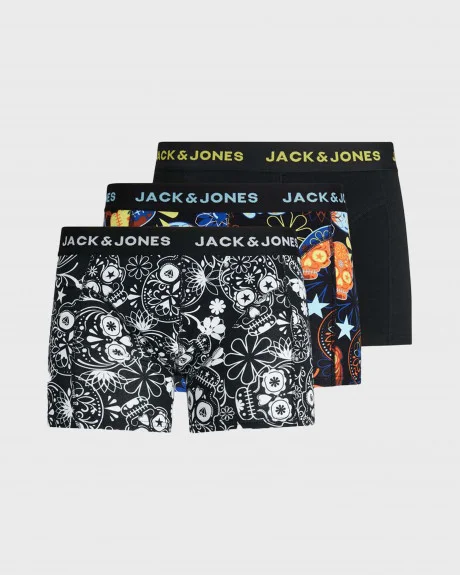 Φωτογραφία προϊόντος: JACK & JONES ΑΝΔΡΙΚΑ 3-pack ΜΠΟΞΕΡ - 12185485 ΜΑΥΡΟ