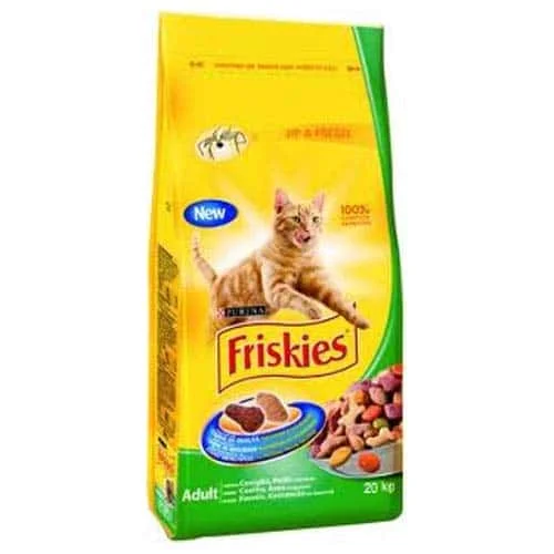 Φωτογραφία προϊόντος: Friskies με Κουνέλι, Κοτόπουλο + Λαχανικά 20kg