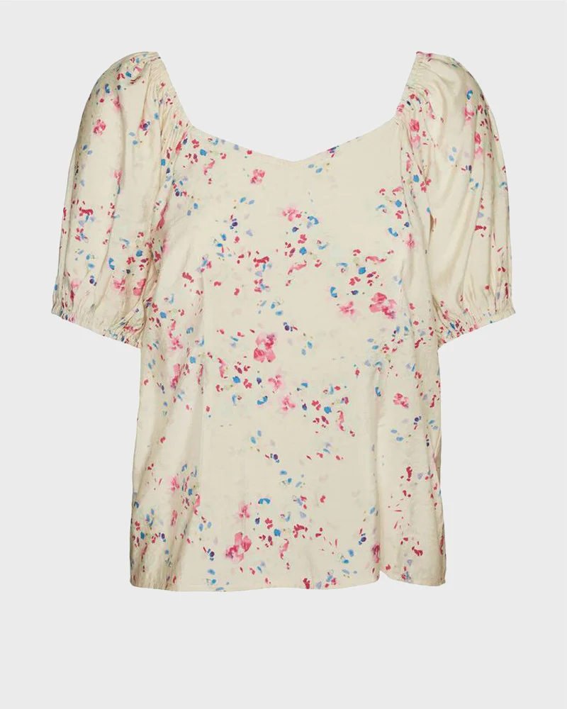 Φωτογραφία προϊόντος: VERO MODA OPEN NECKLINE BLOUSE - 10247505 ΑΣΠΡΟ