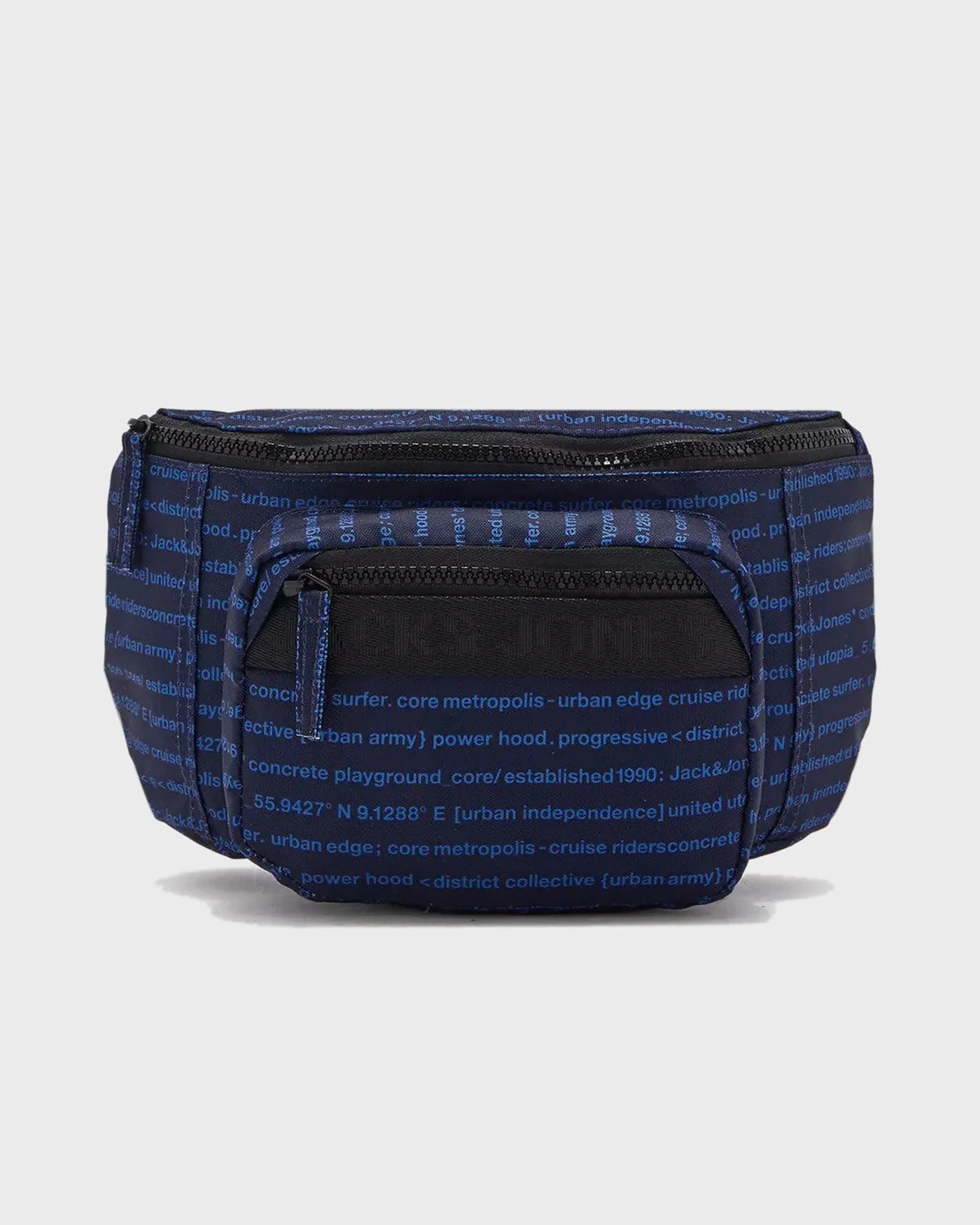 Φωτογραφία προϊόντος: JACK & JONES TEXT BUMBAG - 12185186 ΜΠΛΕ