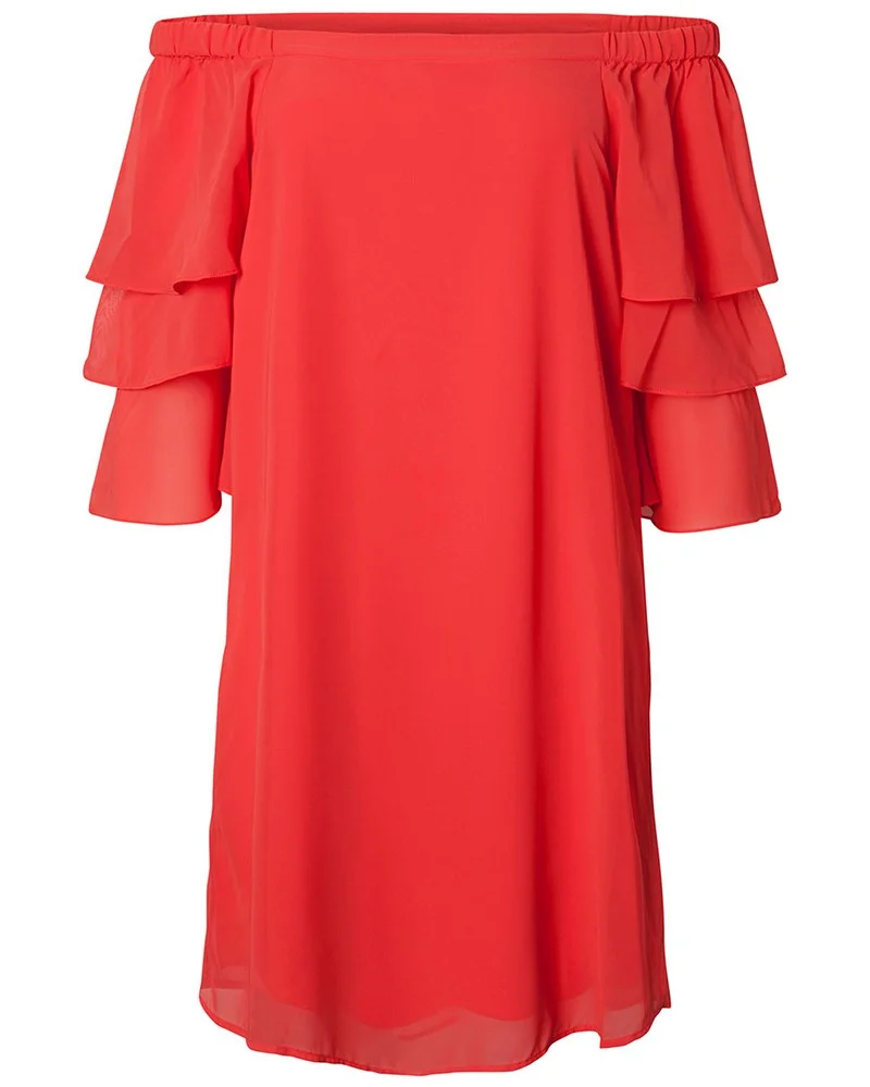 Φωτογραφία προϊόντος: ΦΟΡΕΜΑ OFF-SHOULDER ΤΗΣ VERO MODA - 10197603 ΚΟΚΚΙΝΟ