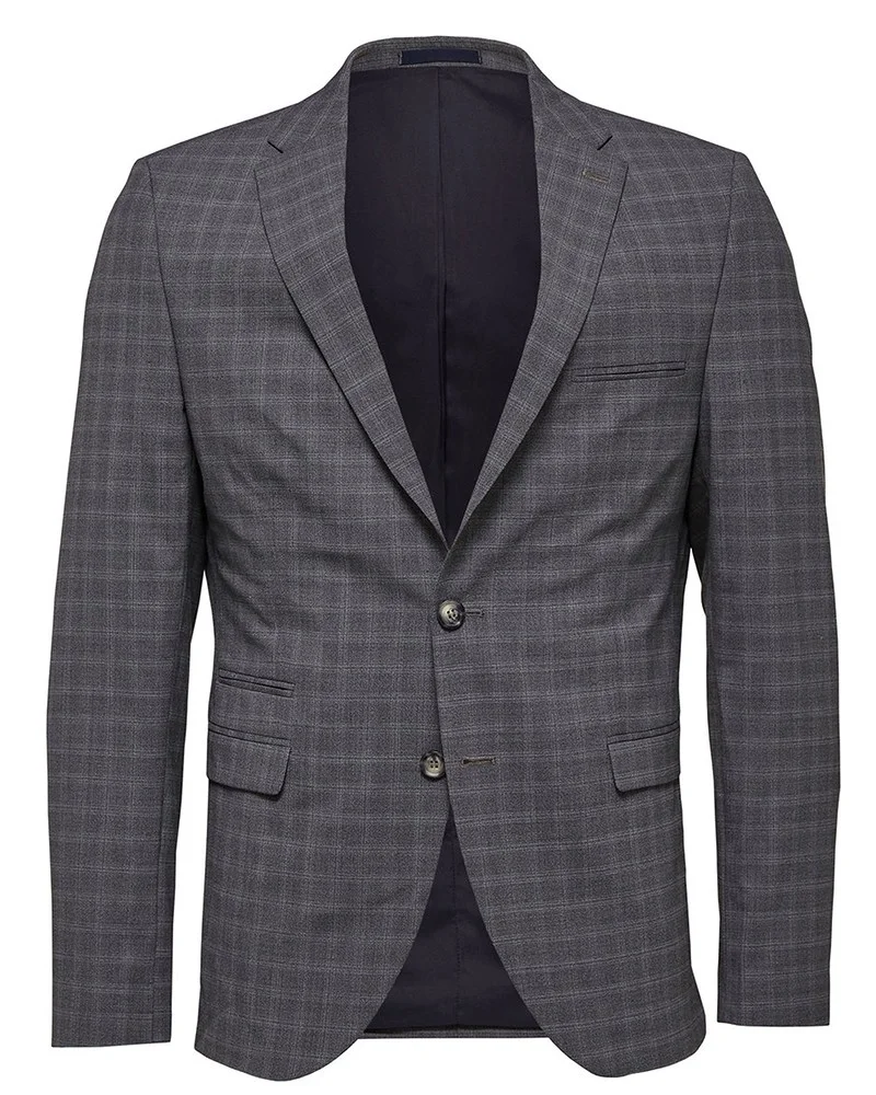 Φωτογραφία προϊόντος: Slim Fit Blazer Σακάκι της Selected - 16054691 ΓΚΡΙ