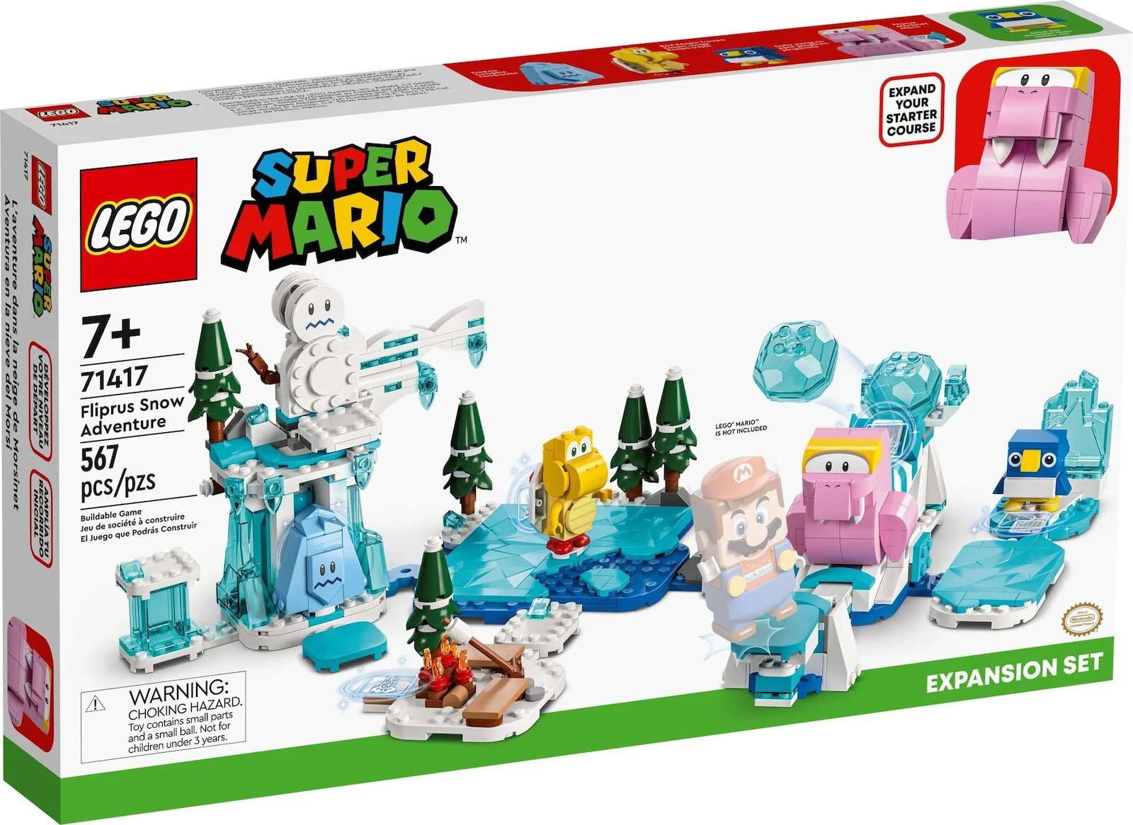 Φωτογραφία προϊόντος: Lego 71417 Super Mario Fliprus Snow Adventure Expansion Set για 7+ ετών