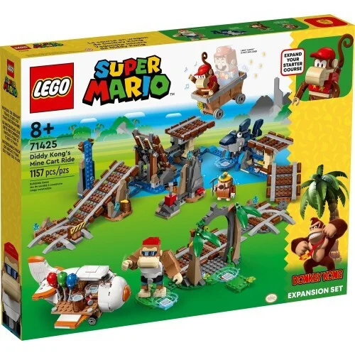Φωτογραφία προϊόντος: Lego 71425 Super Mario Diddy Kong s Mine Cart Ride Expansion Set για 8+ ετών