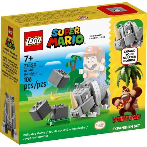 Φωτογραφία προϊόντος: Lego 71420 Super Mario Rambi the Rhino Expansion Set για 7+ ετών