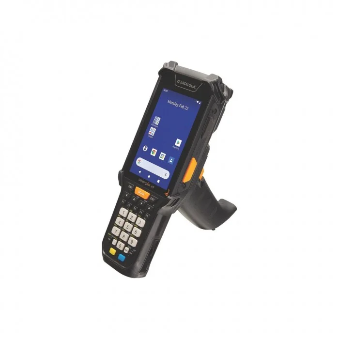 Φωτογραφία προϊόντος: Datalogic DTL SKORPIO X5 KIT PISTOL, 802.11X, 4.3" DISPLAY, BT V5, 3 GB /32GB, 28-KEY NUM, 2D SR, ANDROID 10, EXT. BATTERY. INCLUDES SINGLE DOCK, PS, RUBBER BOOT, BELT HOLSTER. POWER CORD NO
