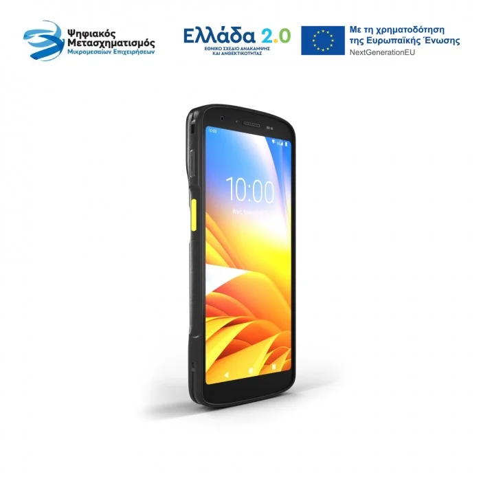 Φωτογραφία προϊόντος: ZEBRA TC27 2D, SE4710, RAM: 6 GB, FLASH: 64 GB , 2-PIN, USB-C, BT, WI-FI, ESIM, 5G, NFC, ANDROID, GMS,BATTERY, 3800 MAH, PROTECTION CLASS: IP65, IP68 BLACK