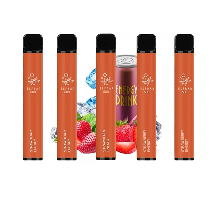 Φωτογραφία προϊόντος: Προσφορά 5 τεμ. ELF BAR Strawberry Energy 2ml, 20mg νικοτίνη (μιας χρήσης)