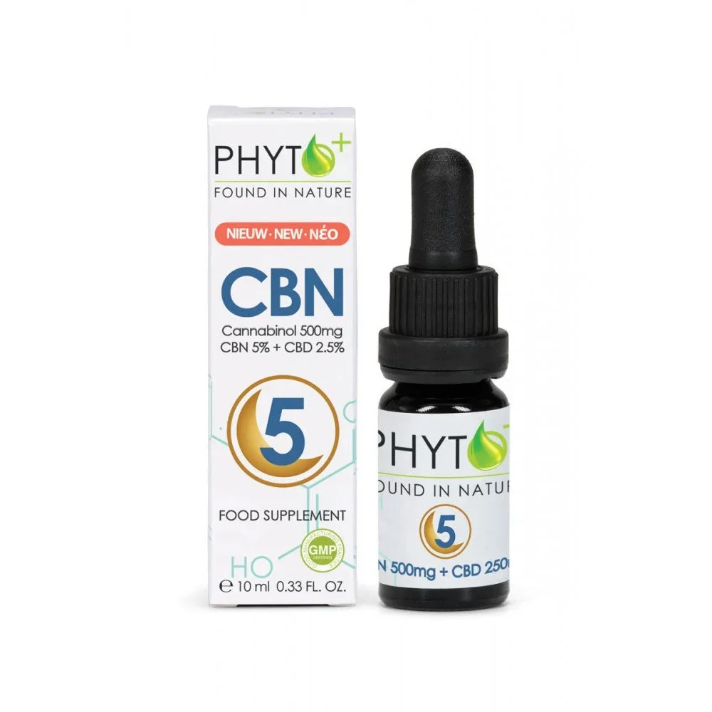 Φωτογραφία προϊόντος: Cannabidiol Oil CBN OIL DROPS PHYTO+ ORGANIC 5% CBN + 2.5% CBD 10ML