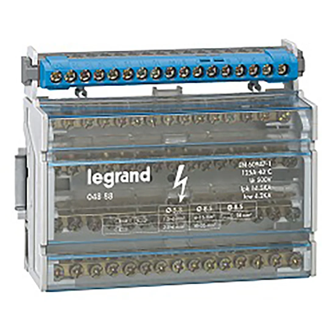 Φωτογραφία προϊόντος: ΔΙΑΝΟΜΕΑΣ ΡΑΓΑΣ 4P 125A LEGRAND 004888