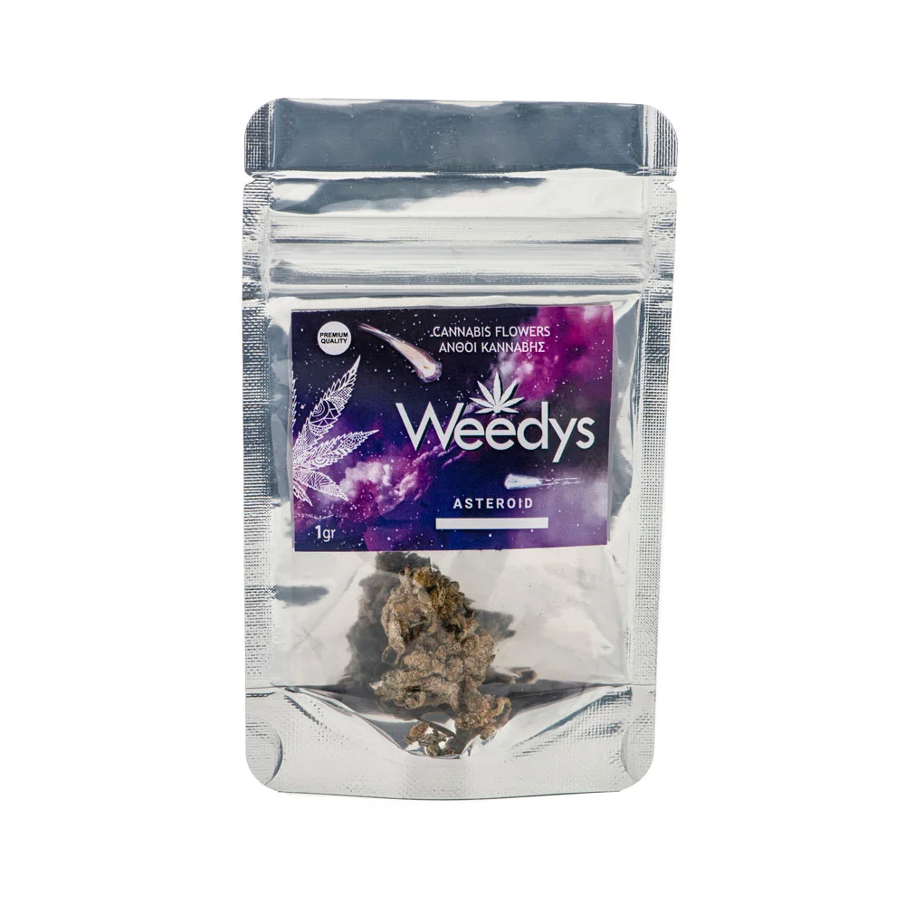 Φωτογραφία προϊόντος: Weedys ASTEROID 60% CBD Ανθοί Κάνναβης (1g + 2g)