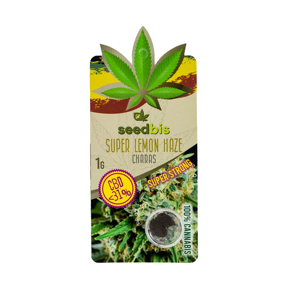 Φωτογραφία προϊόντος: CHARAS SUPER LEMON HAZE 31% CBD 1GR - SEEDBIS