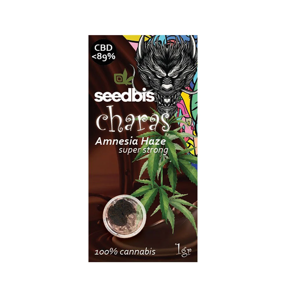 Φωτογραφία προϊόντος: CHARAS Amnesia Haze 31% CBD 1gr – Seedbis