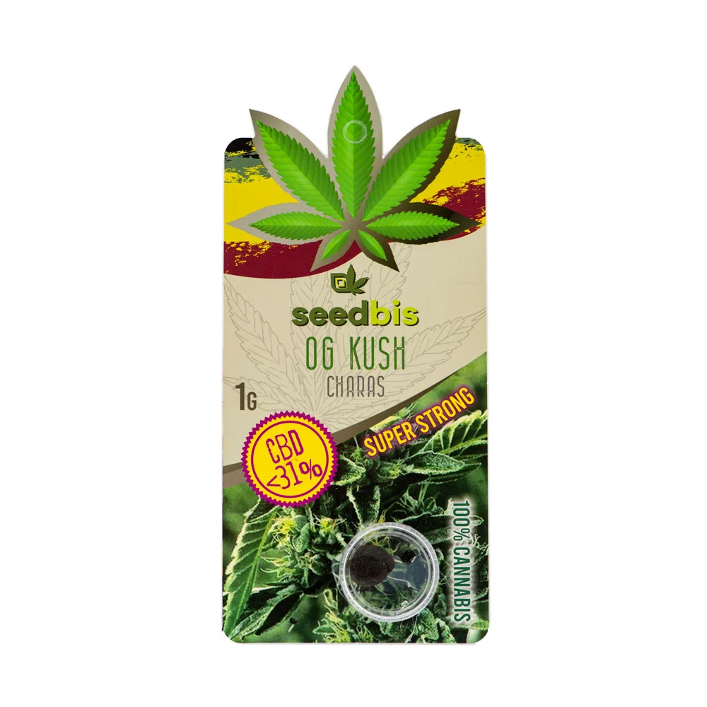 Φωτογραφία προϊόντος: CHARAS OG KUSH 31% CBD 1gr (Seedbis)