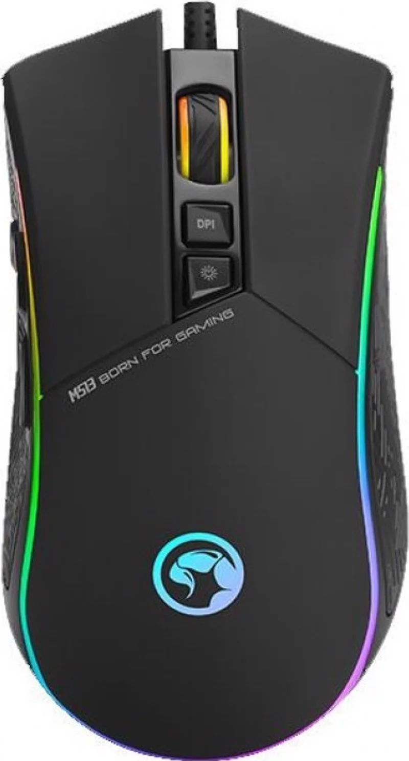 Φωτογραφία προϊόντος: Marvo MV-513 RGB Gaming Ποντίκι 4800 DPI Μαύρο