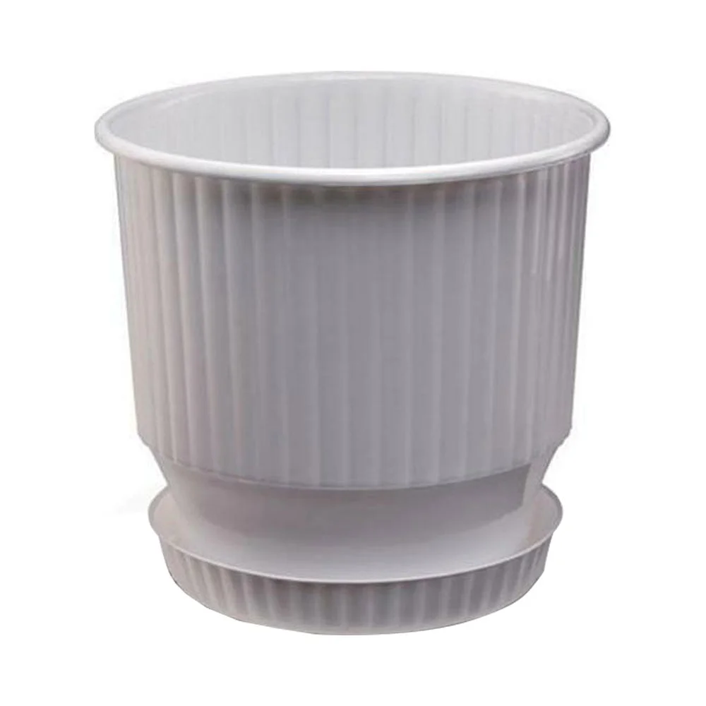 Φωτογραφία προϊόντος: Plastona Ionian Γλάστρα 33 x 31cm Λευκό - 110D