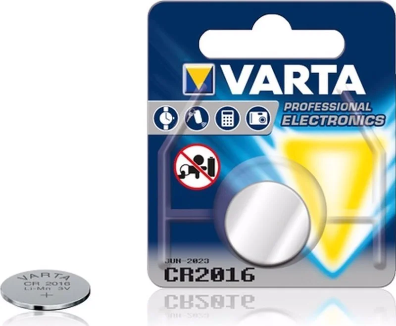 Φωτογραφία προϊόντος: Varta Professional Electronics CR2016 (1τμχ)