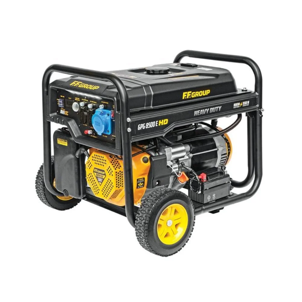 Φωτογραφία προϊόντος: F.F. Group GPG 8500E HD Μονοφασική Γεννήτρια Βενζίνης 8.5kW - 46099