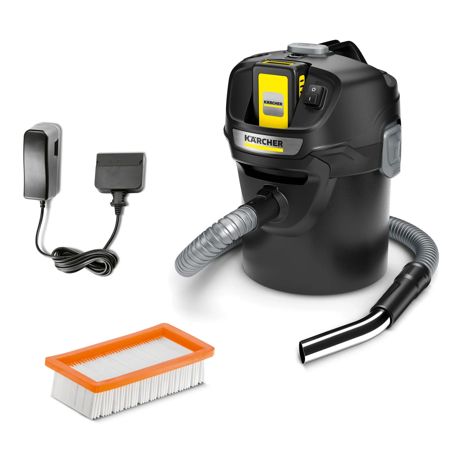 Φωτογραφία προϊόντος: Karcher Ad 2 Battery Set Σκουπα Σταχτης Μπαταριας 1.348-301.0 (έως 3 άτοκες δόσεις)