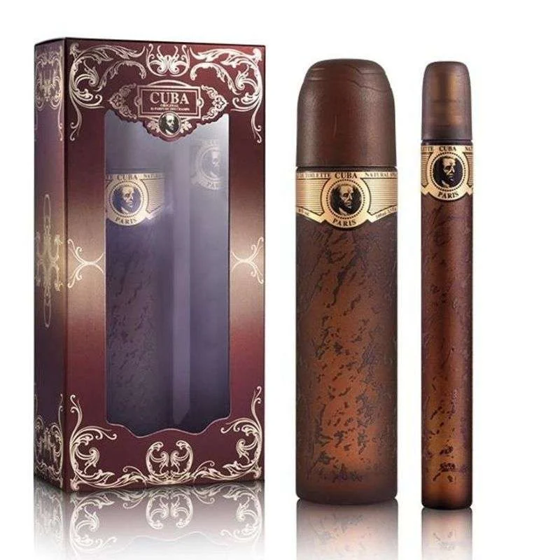 Φωτογραφία προϊόντος: Cuba Gold Men Gift Set Eau De Toilette Spray 100ml + Eau De Toilette Spray 35ml
