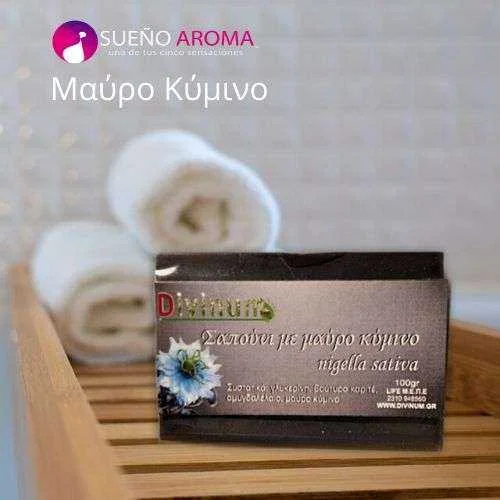 Φωτογραφία προϊόντος: Χειροποίητo Αντιμικροβιακό Σαπούνι Divinum Μαύρο Κύμινο 100ml