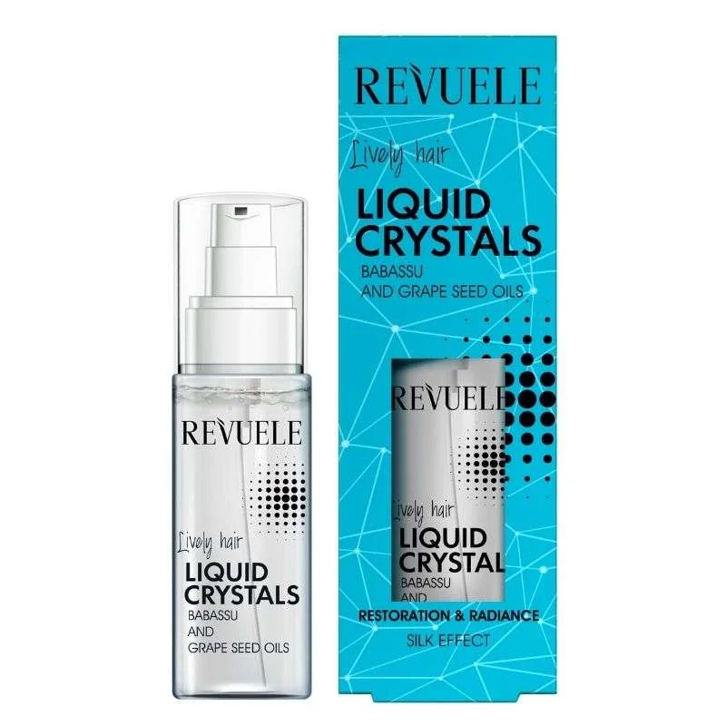 Φωτογραφία προϊόντος: Revuele Lively Hair Liquid Crystals with Babassu + Grape seed oils Εύκολο Ξεμπέρδεμα + Θρέψη 50ml