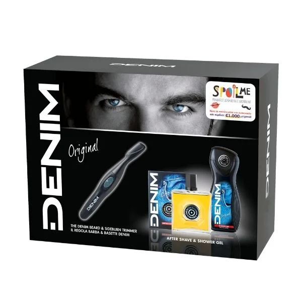 Φωτογραφία προϊόντος: Denim Original Men's Giftset Shower Gel 250ml After Shave 100ml + Sideburn Trimmer