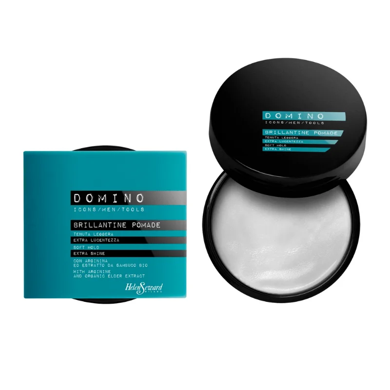 Φωτογραφία προϊόντος: Helen Seward Domino Brillantine Pomade 100ml - Πηλός με Μπριγιαντίνη