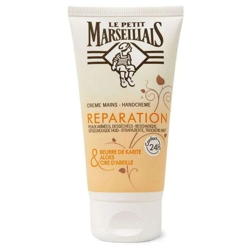 Φωτογραφία προϊόντος: Le Petit Marseillais Reparation Hand Cream Κρέμα Επανόρθωσης Χεριών Για πολύ Ξηρό δέρμα 75ml