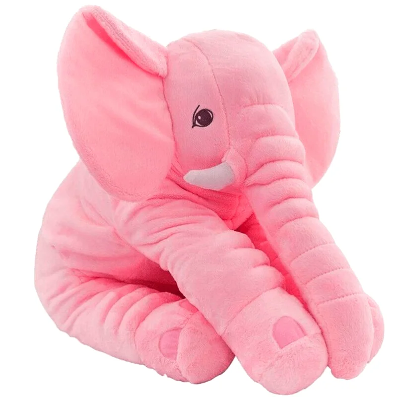 Φωτογραφία προϊόντος: VIP Baby Dolls Stuffed Pink Elephant, Λούτρινος Ελέφαντας Μαξιλάρι Ροζ 50cm
