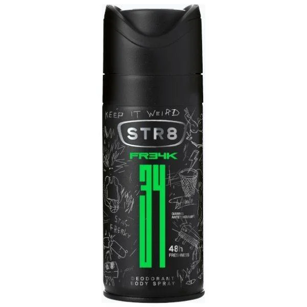Φωτογραφία προϊόντος: STR8 FR34K Giannis Antetokounmpo 48h Freshness Deodorant Body Spray 150ml