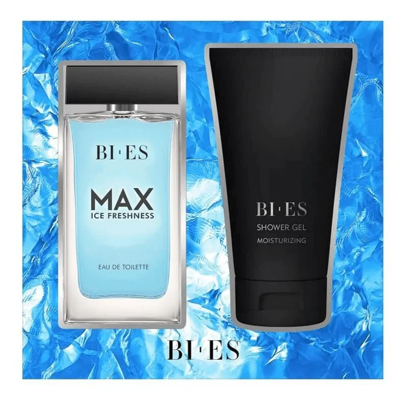 Φωτογραφία προϊόντος: Bi Es Max Ice Freshness Set for Men Άρωμα EDT 100ml Shower Gel 50ml + Parfum 15ml