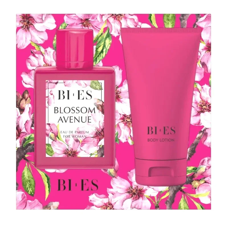 Φωτογραφία προϊόντος: Bi Es Blossom Avenue Gift Set for Women Άρωμα EDP 100ml Parfum 12ml + Shower Gel 50ml