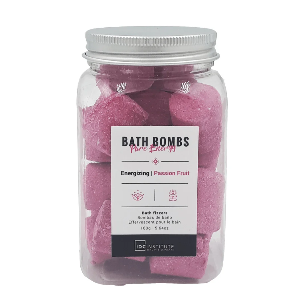 Φωτογραφία προϊόντος: IDC Bath Bombs Bottle Pure Energy Passion Fruit 160g
