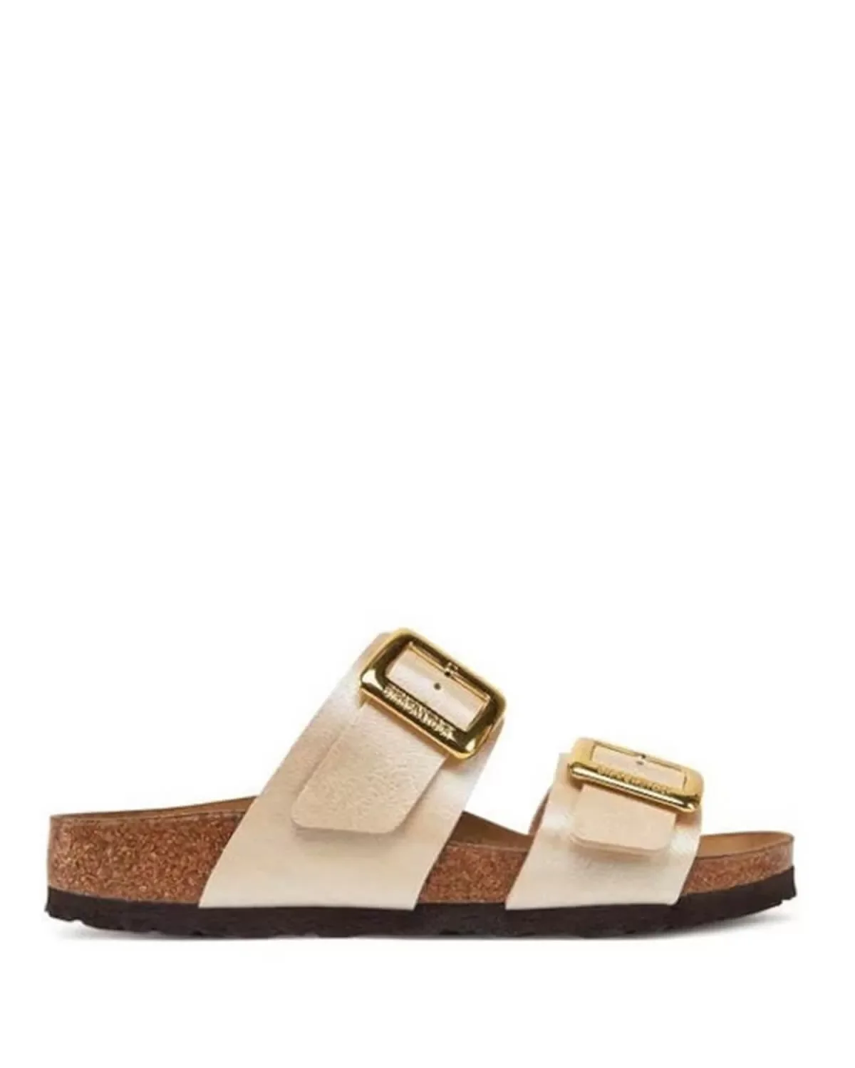 Φωτογραφία προϊόντος: BIRKENSTOCK SYNTHETICS SYDNEY CUSHION BUCKLE NARROW FIT SANDALS WOMEN BIRKENSTOCK ΜΠΕΖ (1029492) pearl white