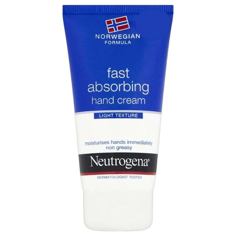 Φωτογραφία προϊόντος: Neutrogena Fast Absorbing Hand Cream Κρέμα Χεριών Γρήγορης Απορρόφησης 75ml
