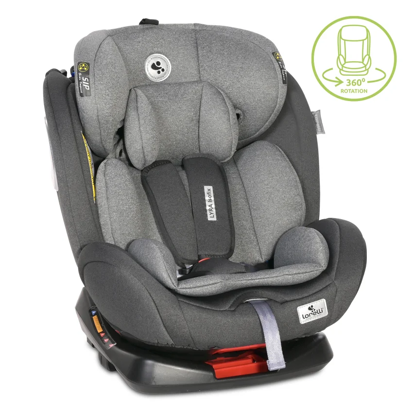 Φωτογραφία προϊόντος: LORELLI - CAR SEAT LYRA ISOFIX 0-36 KG BLACK+GREY - 10071452339