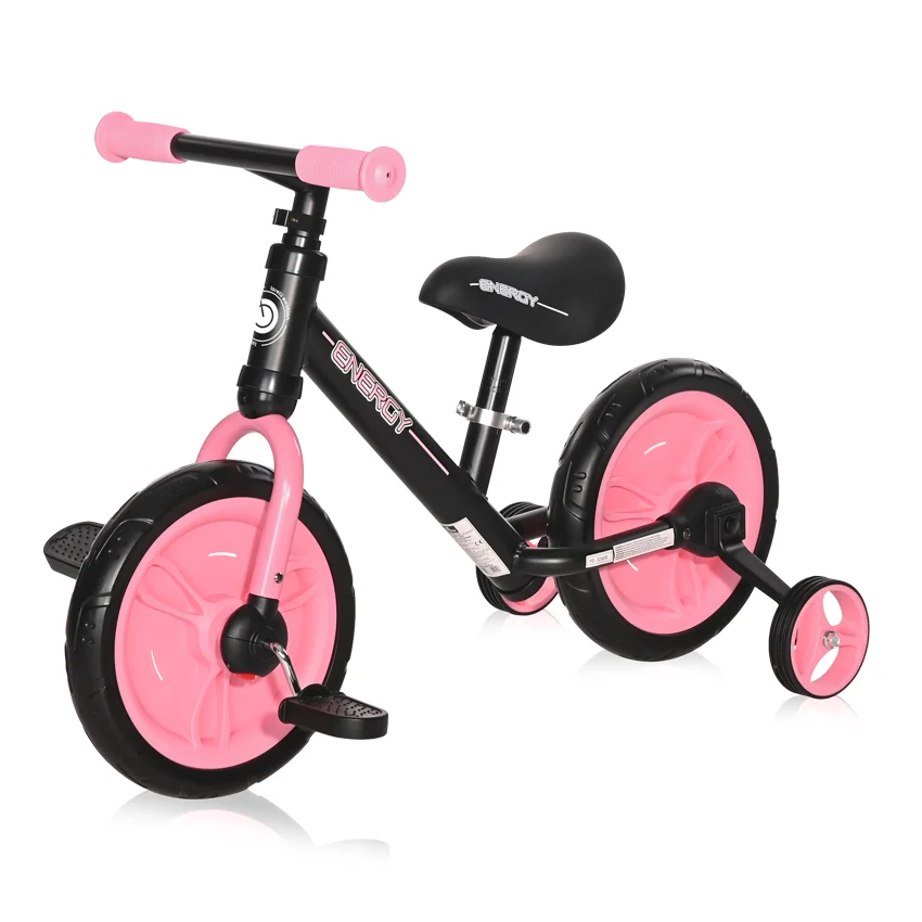 Φωτογραφία προϊόντος: LORELLI - BALANCE BIKE ENERGY 2 in1 BLACK+PINK - 10050480005