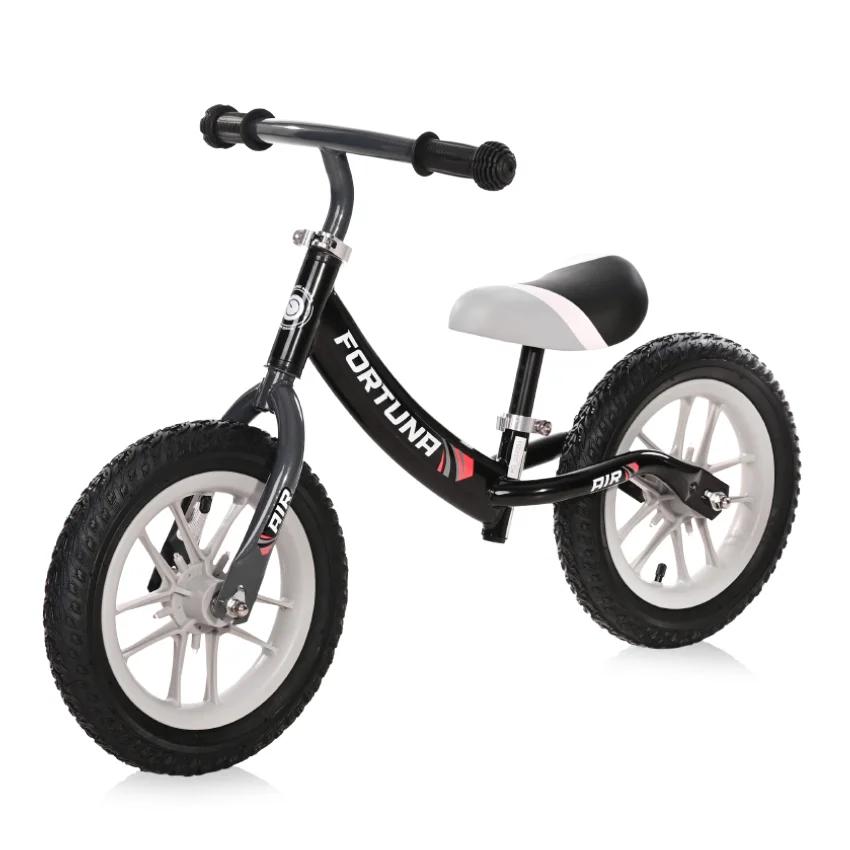 Φωτογραφία προϊόντος: LORELLI - BALANCE BIKE FORTUNA AIR GLOWING RIMS GREY+BLACK - 10410080001