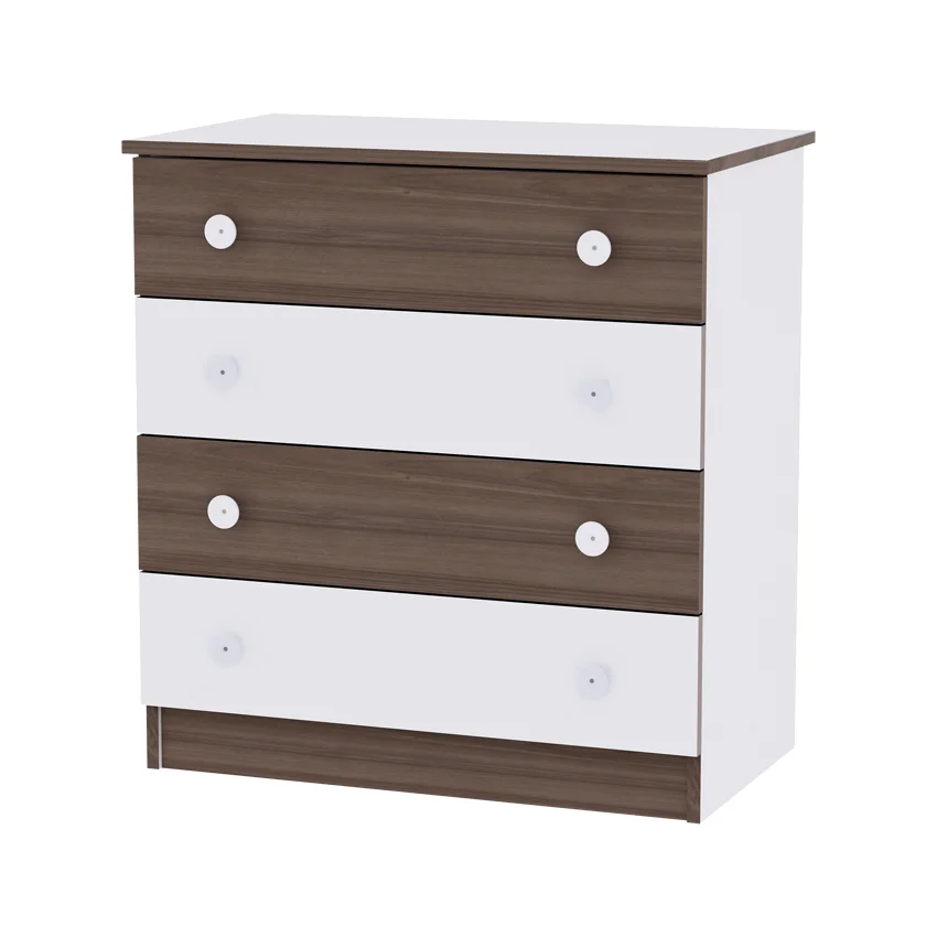 Φωτογραφία προϊόντος: LORELLI - DRESSER NEW WHITE/WALNUT - 10170070026A