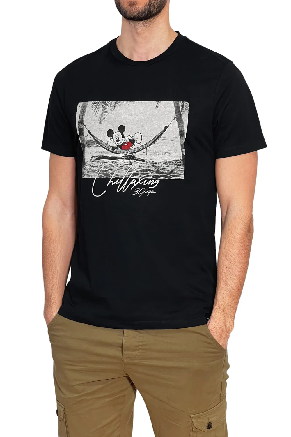 Φωτογραφία προϊόντος: Ανδρικό t-shirt RELAX Black