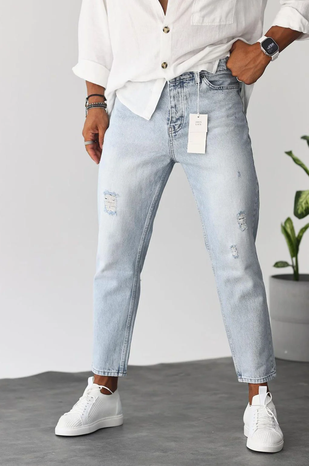 Φωτογραφία προϊόντος: Παντελόνι Jean Loose Fit 520-09