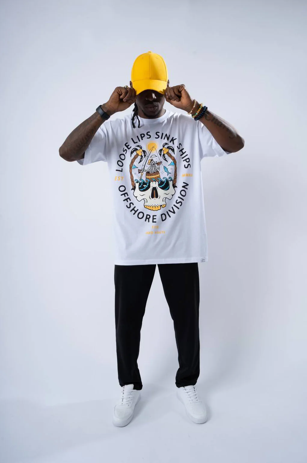Φωτογραφία προϊόντος: Oversized T-Shirt JCYJ White 2180