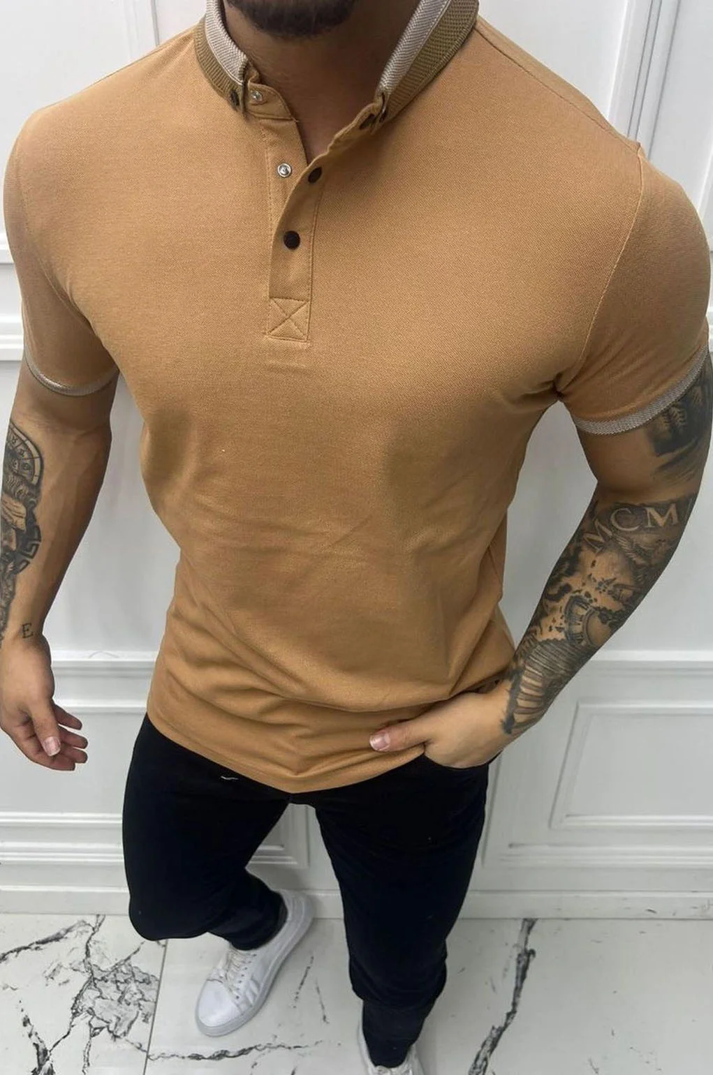 Φωτογραφία προϊόντος: Polo T-Shirt Καφέ 1736