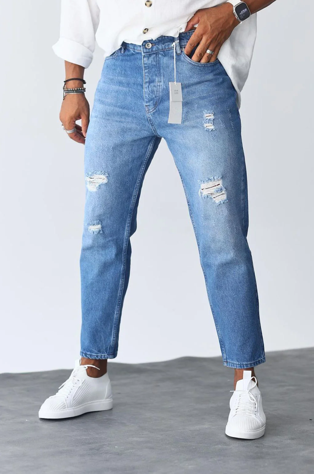Φωτογραφία προϊόντος: Παντελόνι Jean Loose Fit 432-030